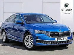 Race blue metallic Used 2024 Skoda Octavia SE L Hatchback | £26,460