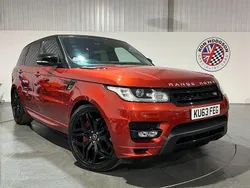 Chile red Used 2013 Land Rover Range Rover Sport Autobiography Dynamic SUV | £18,137 (Fair price)
