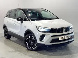 White Used 2021 Vauxhall Crossland Elite SUV | £9,999 (Fair price)
