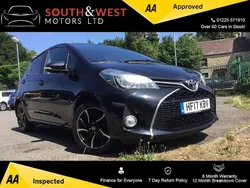 Black Used 2017 Toyota Yaris Design Hatchback | £6,985 (Fair price)