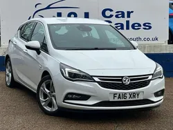 White Used 2016 Vauxhall Astra SRi Hatchback | £6,695 (A bit pricey)