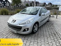 Silver metallic Used 2011 Peugeot 207 CC Sport Cabriolet | £4,495 (Fair price)