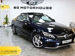 Blue Used 2016 Mercedes C300 AMG Line Premium Plus Coupe | £18,495 (A bit pricey)