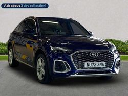 Blue Used 2022 Audi Q5 Sportback S-Line SUV | £33,472 (Fair price)