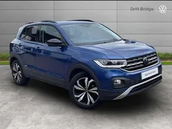 Blue Used 2023 VW T-Cross Black Edition SUV | £18,995 (Fair price)