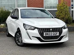 White Used 2022 Peugeot 208 Active Premium Hatchback | £13,530 (Fair price)