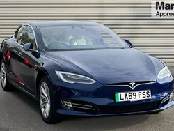 Blue Used 2020 Tesla Model S Performance Sedan | £26,683