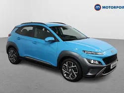 Blue Used 2022 Hyundai Kona Premium SUV | £17,399 (Fair price)