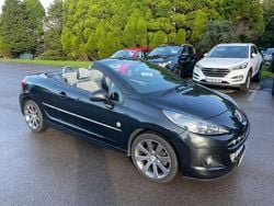 Black Used 2014 Peugeot 207 Roland Garros Cabriolet | £5,495