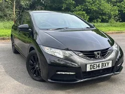 Black Used 2014 Honda Civic SE Hatchback | £6,895 (Fair price)