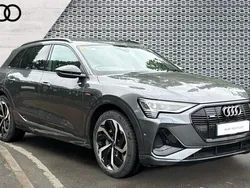 Grey Used 2021 Audi e-tron Black Edition SUV | £23,962 (Fair price)