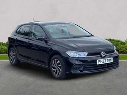 Black Used 2023 VW Polo Life Hatchback | £17,224 (Fair price)