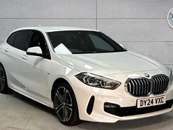 White Used 2024 BMW 118 M Sport Hatchback | £24,995 (Fair price)