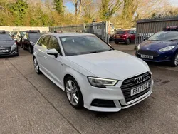 White Used 2017 Audi A3 Sportback S-Line Hatchback | £11,695 (Fair price)
