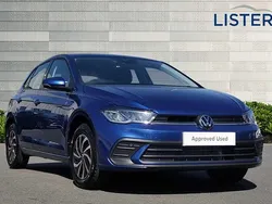 Reef blue New 2025 VW Polo Life Hatchback | £20,990 (A bit pricey)