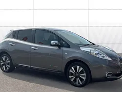 Grey Used 2015 Nissan Leaf Tekna Hatchback | £4,743 (Fair price)