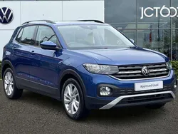 Blue Used 2022 VW T-Cross SE SUV | £16,606 (Fair price)