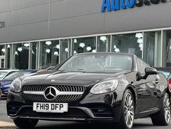 Black Used 2019 Mercedes SLC180 AMG line Cabriolet | £19,495 (Fair price)