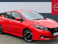 Red Used 2022 Nissan Leaf Acenta Hatchback | £9,370 (Good price)
