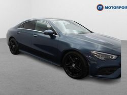 Blue Used 2021 Mercedes CLA220 AMG Line Premium Plus Sedan | £25,499 (Fair price)