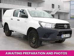 White Used 2020 Toyota HiLux Active Pickup | £14,494 (Good price)