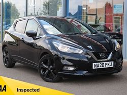 Black Used 2020 Nissan Micra S Hatchback | £9,495 (Fair price)