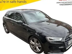 Black Used 2017 Audi A3 Sportback S-Line Hatchback | £10,988 (Good price)