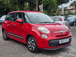 Red Used 2017 Fiat 500L Pop Star MPV | £6,495 (Fair price)