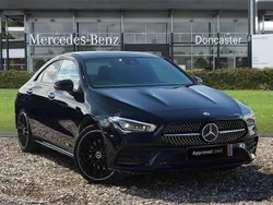 Black Used 2023 Mercedes CLA250e AMG Line Premium Plus Sedan | £28,367 (Fair price)