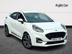 Frozen white Used 2022 Ford Puma ST-Line SUV | £14,999 (Good price)