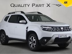 White Used 2022 Dacia Duster Prestige SUV | £12,474 (Good price)