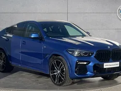Blue Used 2020 BMW X6 M Sport SUV | £40,990 (Good price)