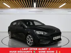 Black Used 2020 Ford Focus ST-Line X Hatchback | £9,399 (Good price)