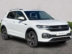 White Used 2022 VW T-Cross R-line SUV | £19,490 (Fair price)