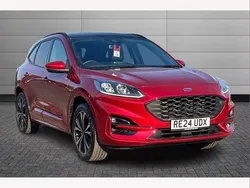 Lucid red Used 2024 Ford Kuga ST-Line X SUV | £25,395 (Fair price)