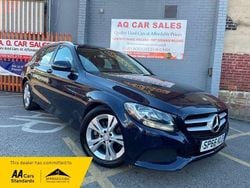 Blue Used 2016 Mercedes C220 Executive Estate | £7,690 (Fair price)