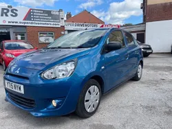 Blue Used 2015 Mitsubishi Mirage Hatchback | £4,389 (Good price)