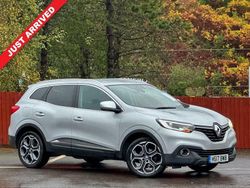Silver Used 2017 Renault Kadjar Dynamique SUV | £7,399 (Fair price)