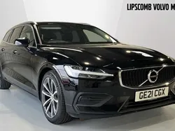 Black Used 2021 Volvo V60 Momentum Estate | £18,490 (Fair price)