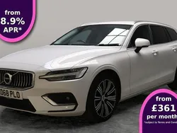 White Used 2019 Volvo V60 Inscription Estate | £20,193 (Good price)