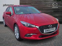 Red Used 2018 Mazda 3 Inclusive Hatchback | £10,487 (Fair price)