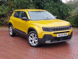 Yellow Used 2024 Jeep Avenger Altitude SUV | £18,998 (Good price)