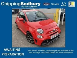 Abarth red Used 2017 Fiat 500 Hatchback | £9,995 (Fair price)