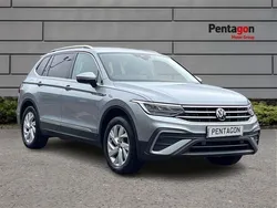 Silver Used 2022 VW Tiguan Allspace Life SUV | £21,750 (Super price)