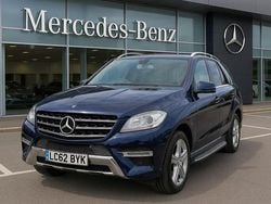 Blue Used 2012 Mercedes ML350 SUV | £17,995
