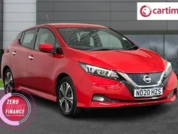 Red Used 2020 Nissan Leaf N-Connecta Hatchback | £10,967 (Fair price)