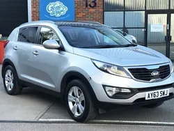 Silver grey Used 2013 Kia Sportage 2 SUV | £7,995 (Fair price)