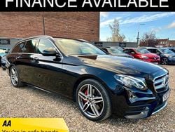 Black Used 2017 Mercedes E220 AMG Line Premium Estate | £13,495 (Fair price)