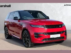 Red Used 2022 Land Rover Range Rover Sport First Edition SUV | £73,427 (A bit pricey)