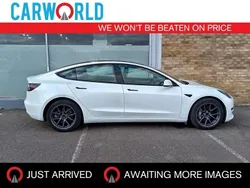 White Used 2021 Tesla Model 3 Standard Range Plus Sedan | £13,990 (Fair price)